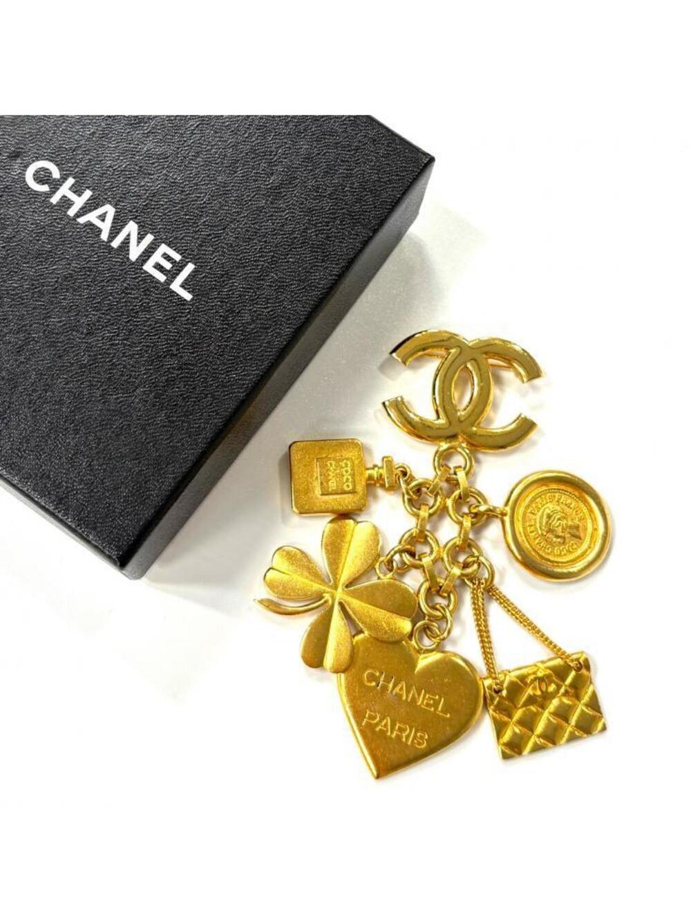 Chanel Cc Logo Brooch Metal #234138C16B